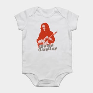 David Lindley // Rock Guitarist FanArt Baby Bodysuit